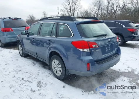 2013 Subaru Outback 2.5I from USA, damaged, VIN 4S4BRCAC4D3258160